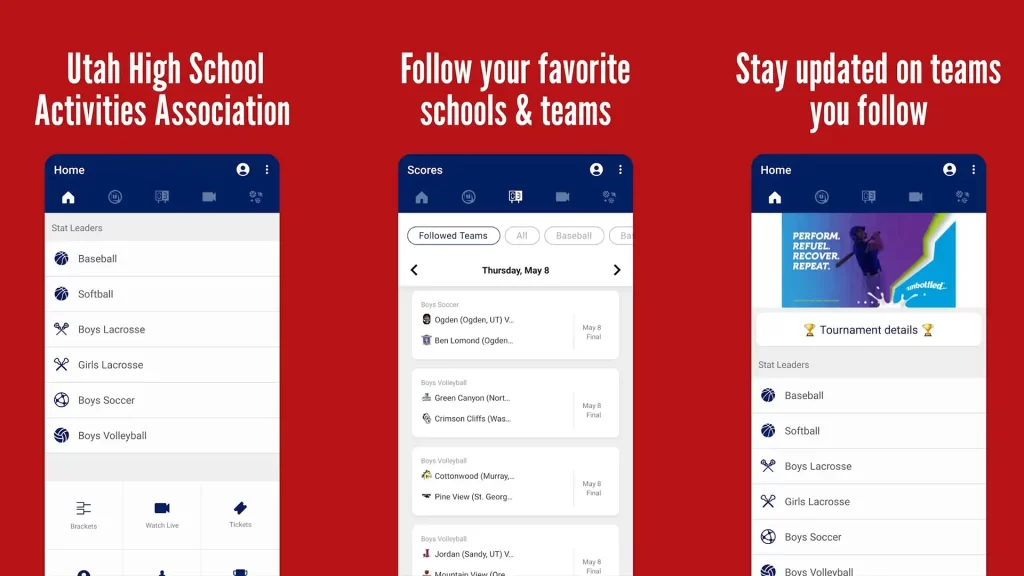 new uhsaa mobile app
